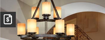 Shop flush mount and semi-flush mount ceiling lights and chandeliers