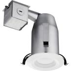 3 in. Matte White LED Recessed Baffle Kit