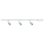 3-Light White Linear Track Lighting Kit