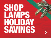 Holiday Lamps Savings