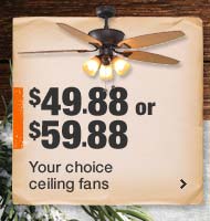 Your Choice Ceiling Fans Savings