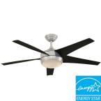 Windward IV 52 in. Brushed Nickel Indoor Energy Star Ceiling Fan