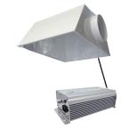 600-Watt HPS/MH White Plant Grow Light System with Timer/Remote Ballast and Air Cooled Reflector