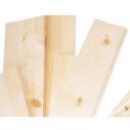 1 x 8 x 12 #2 & Better Kiln Dried Whitewood Board S4S