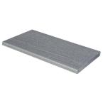 Traditional 0.75 in. x 11.25 in. x 8 ft. Composite Gray Fascia