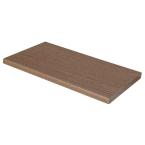 Traditional 0.75 in. x 11.25 in. x 8 ft. Composite Brown Fascia