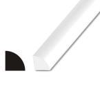 3/4 in. x 3/4 in. Composite Plastic Quarter Round Moulding