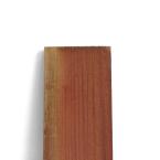 11/16 in. x 7 1/2 in. x 6 ft. FSC Certified Redwood Con Common Flat Top Picket