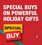 Special buys on powerful holiday gifts
