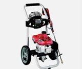 Power washers easily clean patios, decks, driveways and siding