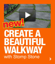 Create a beautiful walkway with Stomp Stone