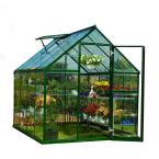 Harmony Green 6 ft. x 8 ft. Polycarbonate Greenhouse