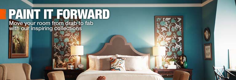 PAINT IT FORWARD - Move your room from drab to fab with our inspiring collections