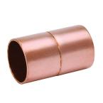 1/2 in. x 1/4 in. C x C Copper Coupling with Stop