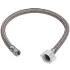 3/8 in. Compression x 7/8 in. Ballcock Nut x 12 in. Polymer Braid Toilet Water Connector
