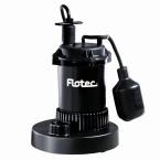 1/2 HP Stainless Steel/Cast Iron Submersible Sump Pump with Vertical Float Switch
