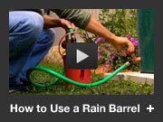 How to Use a Rain Barrel