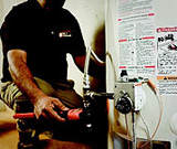 Water heater installation services