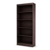 Freeport Chocolate 5-Shelf Bookcase