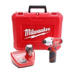 M12 Red Lithium 12-Volt Cordless 1/4 in. Hex Impact Driver