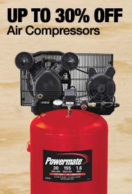 UP TO 30% Off Air Compressors