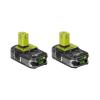 18-Volt One+ Lithium+ Compact Batteries (2-Pack)