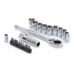 22-Piece 3/8 in. Drive SAE Socket Set