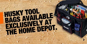 Husky Tool Bags Available Exclusively at The Home Depot