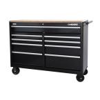 52 in. W 9-Drawer Mobile Workbench