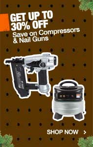 SAVE ON COMPRESSORS Up to 30% off