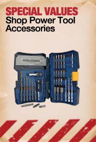 SPECIAL VALUES Shop Power Tool Accessories