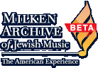 Lowell Milken Archive of Jewish Music