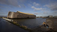 Dutchman Launches Life-Sized Replica of Noah's Ark