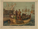 First Voyage, Departure for the New World, August 3, 1492