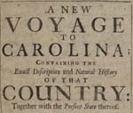 New Voyage to Carolina