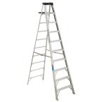 10 ft. Aluminum Step Ladder 300 lb. Load Capacity (Type IA Duty Rating)