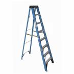 8 ft. Fiberglass Step Ladder with 250 lb. Load Capacity (Type I Duty Rating)