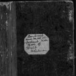 'Earliest' notebook #80, 1847-: Cover