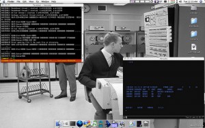 IBM OS360 running on Hercules under OS X from user mrbill on Flickr