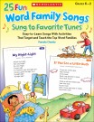 25 Fun Word Family Songs Sung to Favorite Tunes
