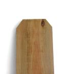 11/16 in. x 7 1/2 in. x 6 ft. FSC Certified Redwood Con Common Dog Eared Picket