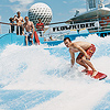 Royal Caribbean Man Surfing