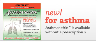 new for asthma, Asthmanefrin is available without a prescription