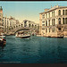 [The Grand Canal with the Rialto Bridge, Venice, Italy] (LOC)