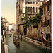 [Rio San Trovaso and palace, Venice, Italy] (LOC)