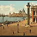 Venezia. Piazaetta e colonne di San Marco (LOC)