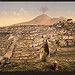 [General view and Vesuvius, Pompeii, Italy] (LOC)