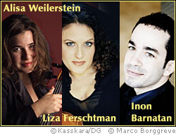 Image: Inon Barnatan, Liza Ferschtman, Alisa Weilerstein