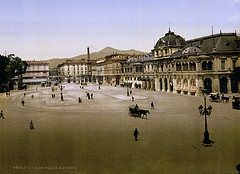Place Masséna, Nice, France, ca. 1895