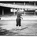 [Art Fletcher (New York NL) prior to the World Series at the Polo Grounds, NY, 1911 (baseball)] (LOC)